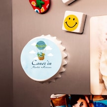 Kişiye Özel Erkek Bebek Mevlüt Hatırası Açacak Magnet Balon Temalı Buzdolabı Açacağı 10 Adet