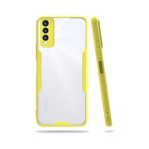 Vivo Y11S ile Uyumlu Kapak Colorful Kamera Korumalı Silikon Kılıf