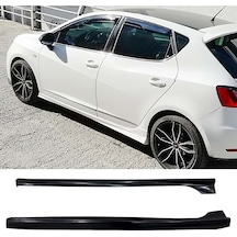 Seat İbiza Mk4 4kapı Cupra Yan Marşpiyel Seti Mat Siyah Plastik 2 Adet 2008-2017