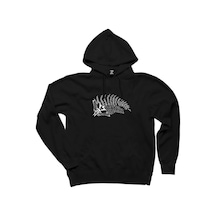 The Last of Us Ellie Tattoo Siyah Kapşonlu Sweatshirt Hoodie Siyah