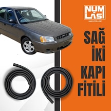 Hyundai Accent Admire 2000-2003 Sağ Ön Ve Arka Kapı Fitili-a Kalite-numlas-nm6359