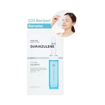 Missha Guaiazulene  İçerikli  Pürüzsüz Görünüm Veren Yaprak Maske 1 Adet Mascure Calming Solution Sheet Mask