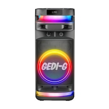 Gd-9005 Mikrofonlu Rgb Tws 8 İnç Stereo Bass Kablosuz Karaoke Hoparlör