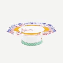 Mavi Porselen Kek Standı 24 Cm