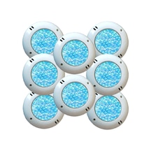 Tenda 8 Watt Smd Led Turkuaz Mini Sıva Üstü Havuz Lambası 8 Adet