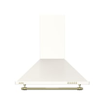 Simfer 8716 60CM Retro Bej Push Button Piramit Davlumbaz