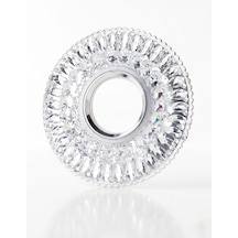 1 Adet Cata Ct 6583 Hanımeli Led Çerçeveli Günışığı Kristal Cam Spot Kasa 10 Parça Siyah
