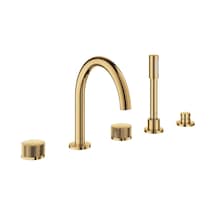 Grohe Atrio Private Collection 25226GL0 5 Delikli Küvet Bataryası Altın