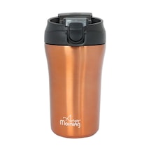 Morning 400 Ml Paslanmaz Çelik Termos Mug Çift Işlevli Sızdırmaz Kapaklı Siyah Sı232021 Genel