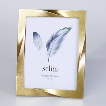Selim 15 x 20 CM Curved Çerçeve Altın