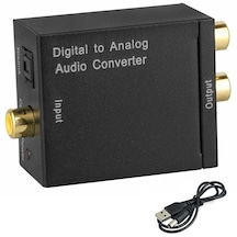 MG-2136 Dijital To Analog Optik Tos Ses Dönüştürücü Çevirici