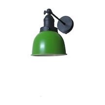 Rsylight Retro Metal Dekoratif Rustik Akrobatik Yeşil Mafsallı Duvar Aplik-1464483916745 Siyah