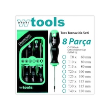 Weber Tools Torx Torn Seti 8 Parça