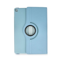 Newface Apple İpad Pro 13 2024 Kılıf 360 Tablet Deri Kılıf - Turkuaz