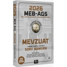 Cba Yayınları 2026 Meb-ags Mevzuat Soru Bankası Çözümlü Pusula Serisi - Ali Koç Cba Yayınları