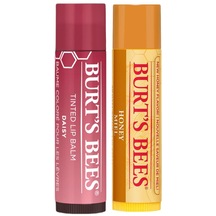 Burt's Bees Daisy Tinted Lip Balm + Honey Lip Balm 4.25 G