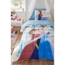 Özdilek Frozen Winter Tek Kişilik Disney Lisanslı Lastikli Fitted Çarşaf Çocuk Uyku Seti