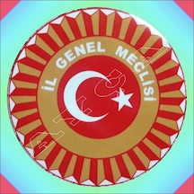 Il Genel Meclisi Araç Stikiri Çok Renkli