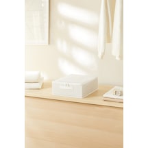 Home Wave Gri Pötikare Destekli Kutu Hurç 31 X 38 X 12 Cm