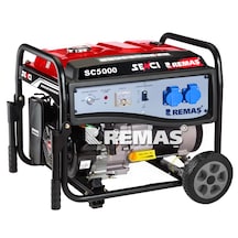 Senci Sc 5000 İpli 5 Kva Monofaze Benzinli Jeneratör
