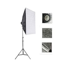 Rabsev Softbox 50x70 CM Tek Duylu Sürekli Işık Youtube Video Ve Fotoğraf Çekimi