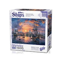 Ks Games Puzzle 1500 Parça Charleston Harbor
