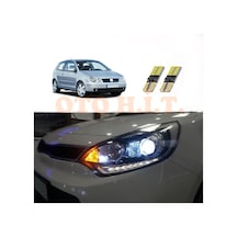 Volkswagen Polo Kedigöz Uyumlu Park Ampulü Beyaz Led Aydınlatma Ampulü Canbus'li