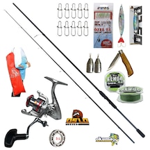 Wave Power 244cm 15-40gr Oslo Prime 4000 Spin Olta Takımı Seti