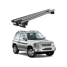 Venüs Mitsubishi Pajero 3d 1999-2006 Uyumlu Gri Ara Atkı Port Bagaj Tavan Barı