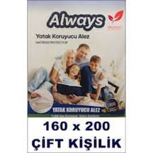 Always Çift Kişilik Yatak Koruyucu Alez 160X200
