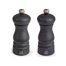 Peugeot Clermont Graphite Duo Kara Biber + Tuz Değirmeni 13 Cm Çok Renkli