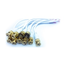 Powergate Bnc-10  Kablolu Bnc Konnektör 10Lu Paket