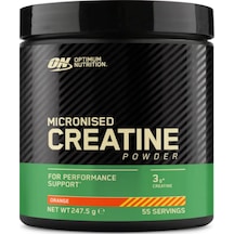 Kreatin Monohidrat Portakal Aromalı 247.5 G 55 Servis Sporcu Performans Desteği