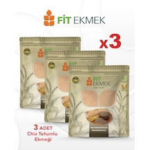 Fit 3'lü Chia Lavaş Ekmeği 300gr