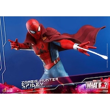 Hot Toys Zombie Hunter Spidey Sixth Scale Figure TMS38 - 909046 / Marvel Comics / What If…?