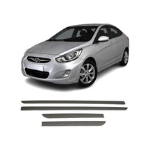 Agtuning Hyundai Accent Solaris Krom Yan Kapı Çıtası 2011 ve Üzeri Paslanmaz