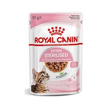 Pouch Kitten Sterilised Gravy Yavru Kedi Konservesi 85 Gr