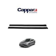 Cappafe Honda Civic 10 Yan Marşpiyel Abs Akrilik 2 Parça 2016-›