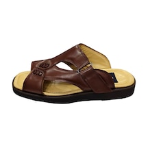 Güvener Büyük Numara Erkek Terlik Kahverengi