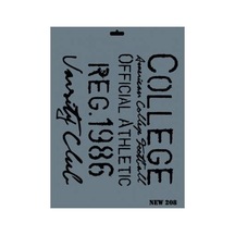 Mey İthalat Rich New Seri N-208 Stencil 35x25 Cm Belirtilmemiş