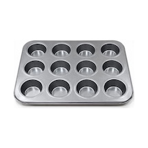 12'li Metal Muffin Kek Kalıbı Diğer