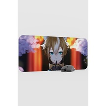 Gorou Genshin Impact Anime Oyuncu V2 - 70x30 Xl Gaming Mouse Pad Fare Altlığı