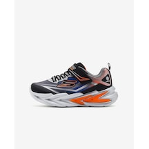 Skechers Flexglow Ultra Büyük Erkek Çocuk Siyah Işıklı Spor Ayakkabı 400139l Bksl Siyah