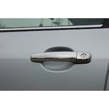 Peugeot 307 Uyumlu 2001-2008 Krom Kapı Kolu 4 Kapı Paslanmaz  Çelik