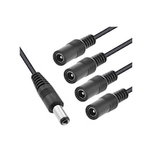 POWERMASTER PM-7718 POWER ERKEK TO 4 DİŞİ POWER KABLO ÇOKLAYICI