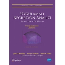 Uygulamalı Regresyon Analizi - John O. Rawlings -  Sastry G. Pantula - Nobel Akademik Yayıncılık