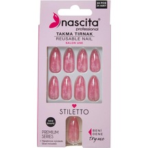 Nascita Takma Tırnak Pembe Mermer 24'lü Sku: Smg8690010454379
