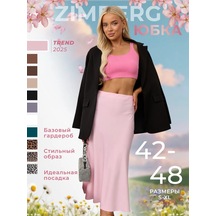 Zimberg Midi Saten Etek 231527780 Pembe