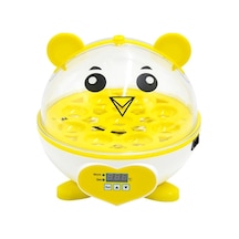 Kompakt Boyutlu Ev Tipi 9 Yumurta Kuluçka Makinesi Dijital Sıcaklık Ayarlanabilir Kuluçka Kuluçka Makinesi