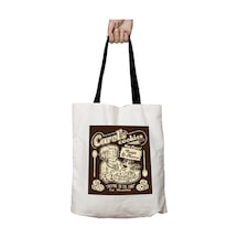 Art Hediye Siyah Kulplu Carols The Walking Dead Omuz Çanta Çok Renkli